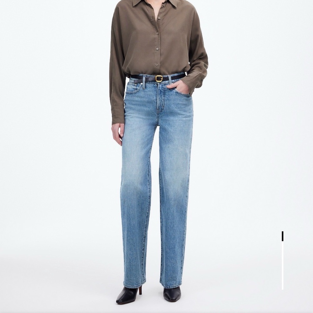 Madewell The Perfect Vintage Wide-Leg Jean size 29P